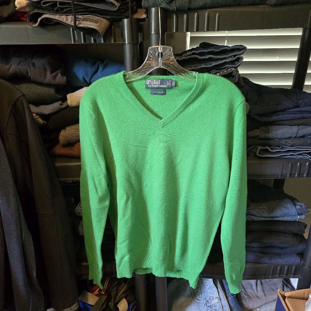 ..CASHMERE.. Polo Ralph Lauren NEW Cashmere Small Sweatshirt